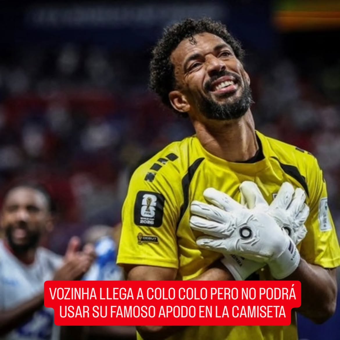 VOZINHA LLEGA A COLO COLO PERO NO PODRÁ USAR SU FAMOSO APODO EN LA CAMISETA