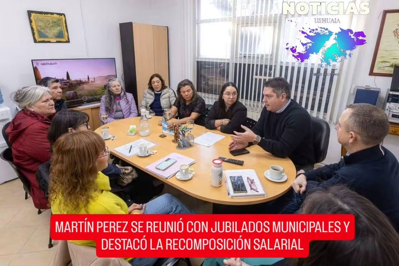 💰 PÉREZ SE REUNIÓ CON JUBILADOS MUNICIPALES Y DESTACÓ LA RECOMPOSICIÓN SALARIAL