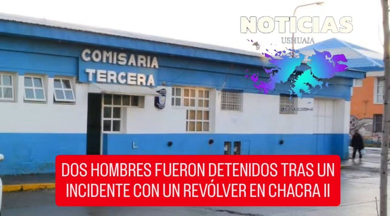  DOS HOMBRES FUERON DETENIDOS TRAS UN INCIDENTE CON UN ARMA EN CHACRA II