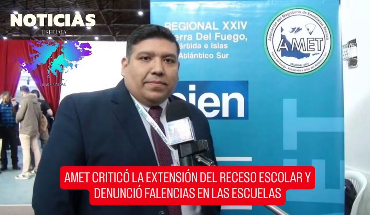 AMET CUESTIONÓ LA EXTENSIÓN DEL RECESO INVERNAL: “FUE UNA SUSPENSIÓN DE CLASES POR FALLAS EDILICIAS”