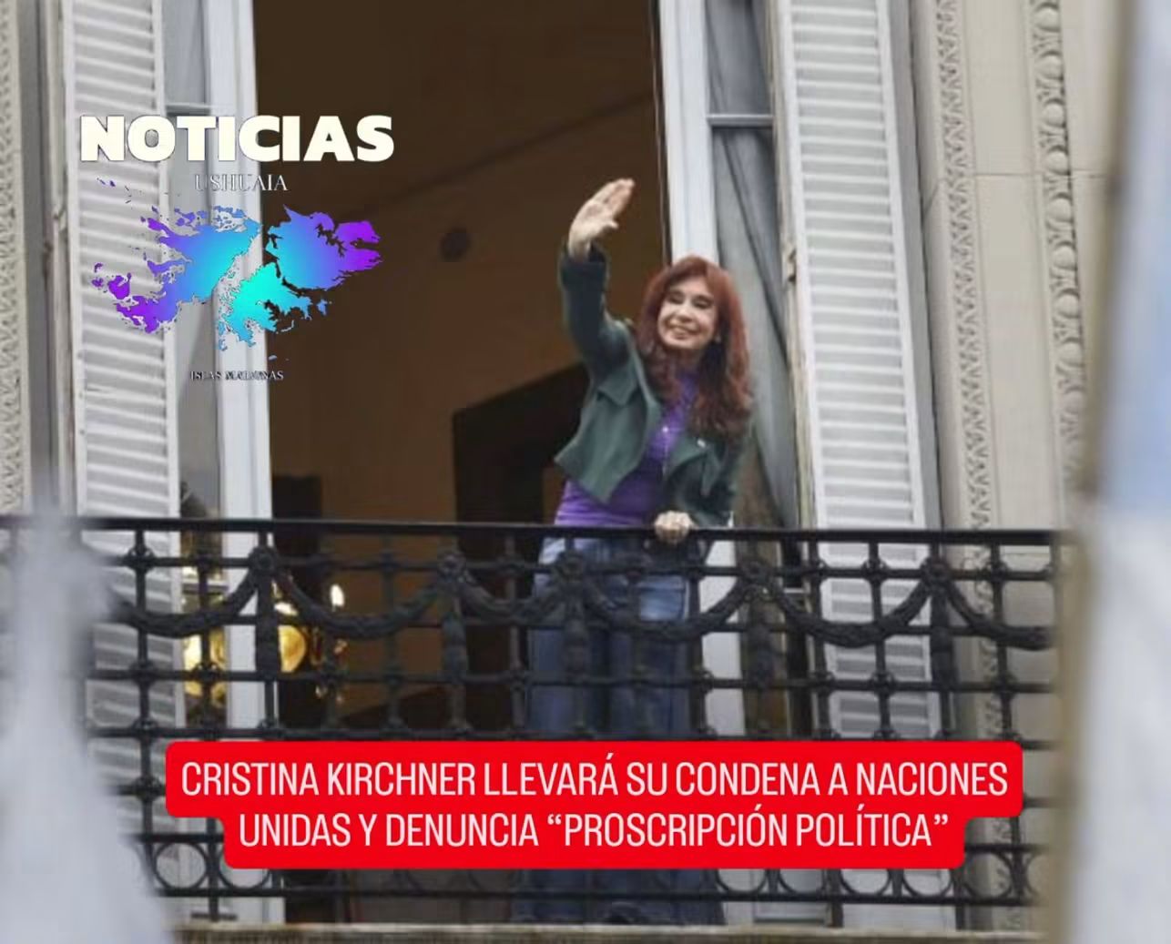 CRISTINA KIRCHNER LLEVARÁ SU CONDENA ANTE EL COMITÉ DE DERECHOS HUMANOS DE LA ONU