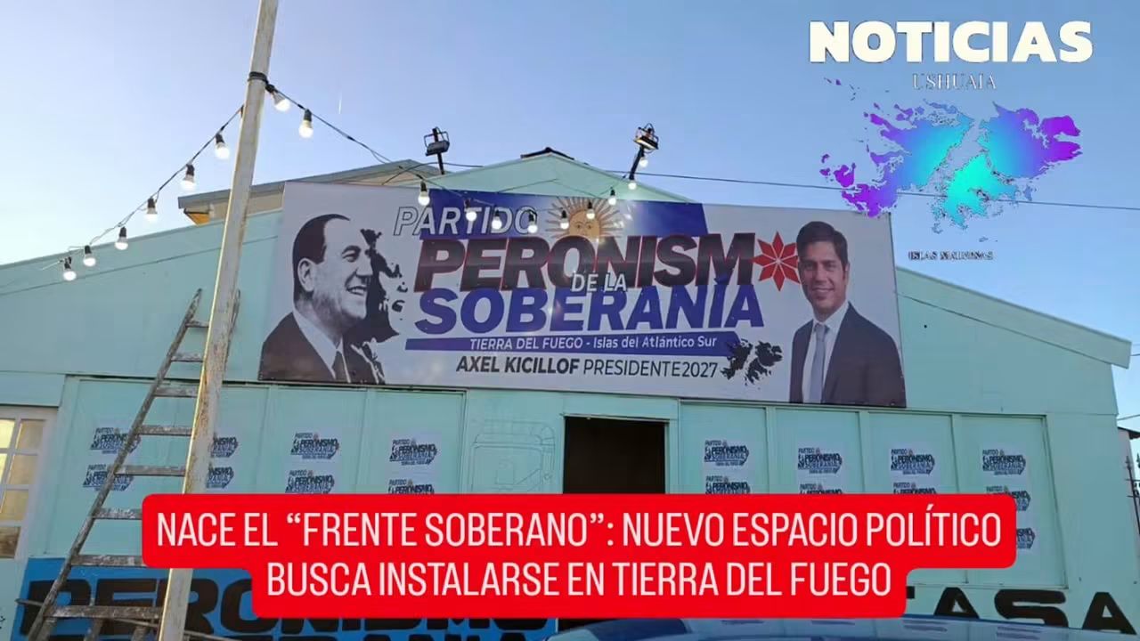 NACE EL “FRENTE SOBERANO”, UN NUEVO ESPACIO POLÍTICO EN TIERRA DEL FUEGO