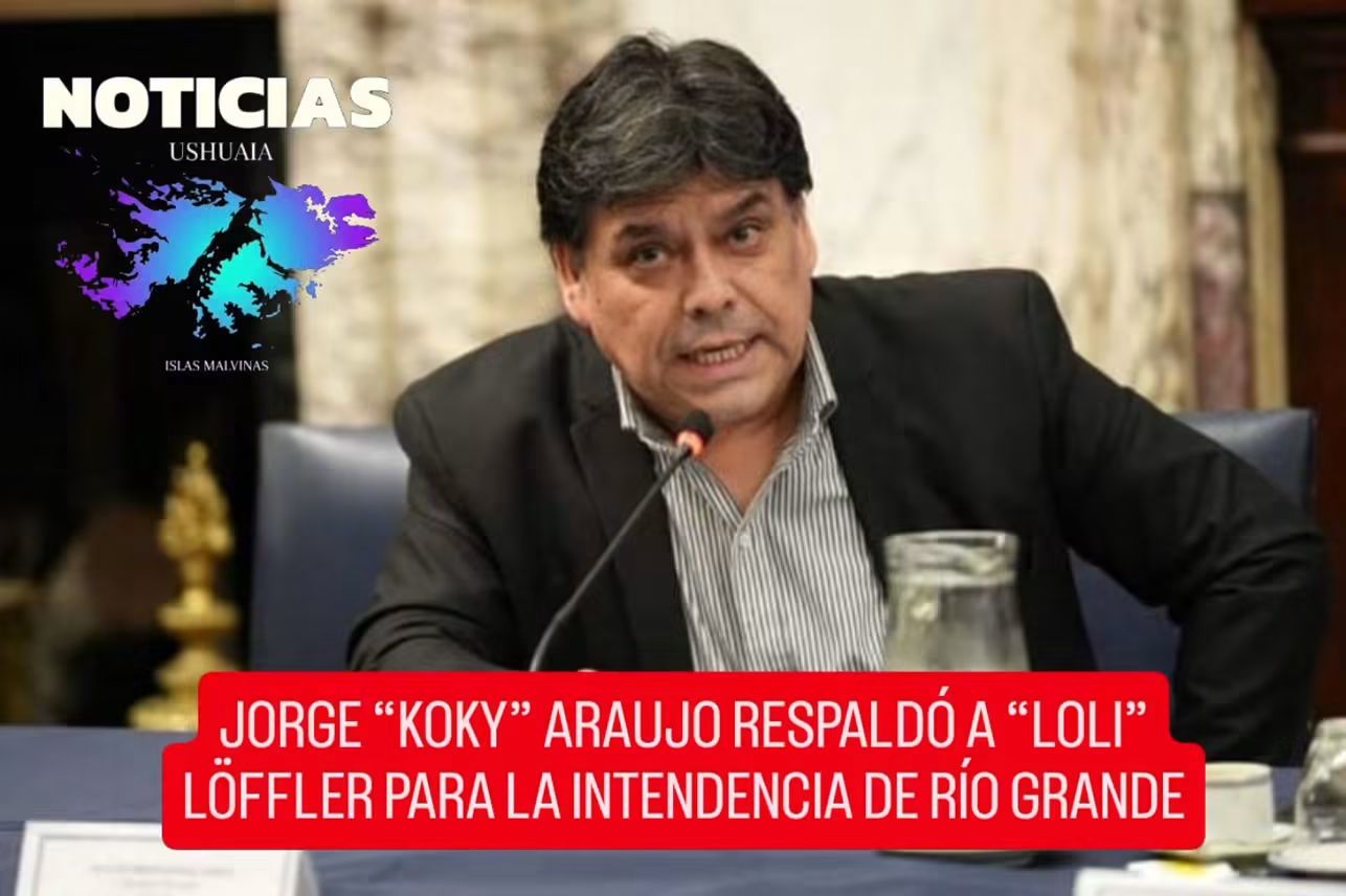 “Una intendencia de Loli Löffler sería muy positiva para Río Grande”, afirmó Jorge “Koky” Araujo