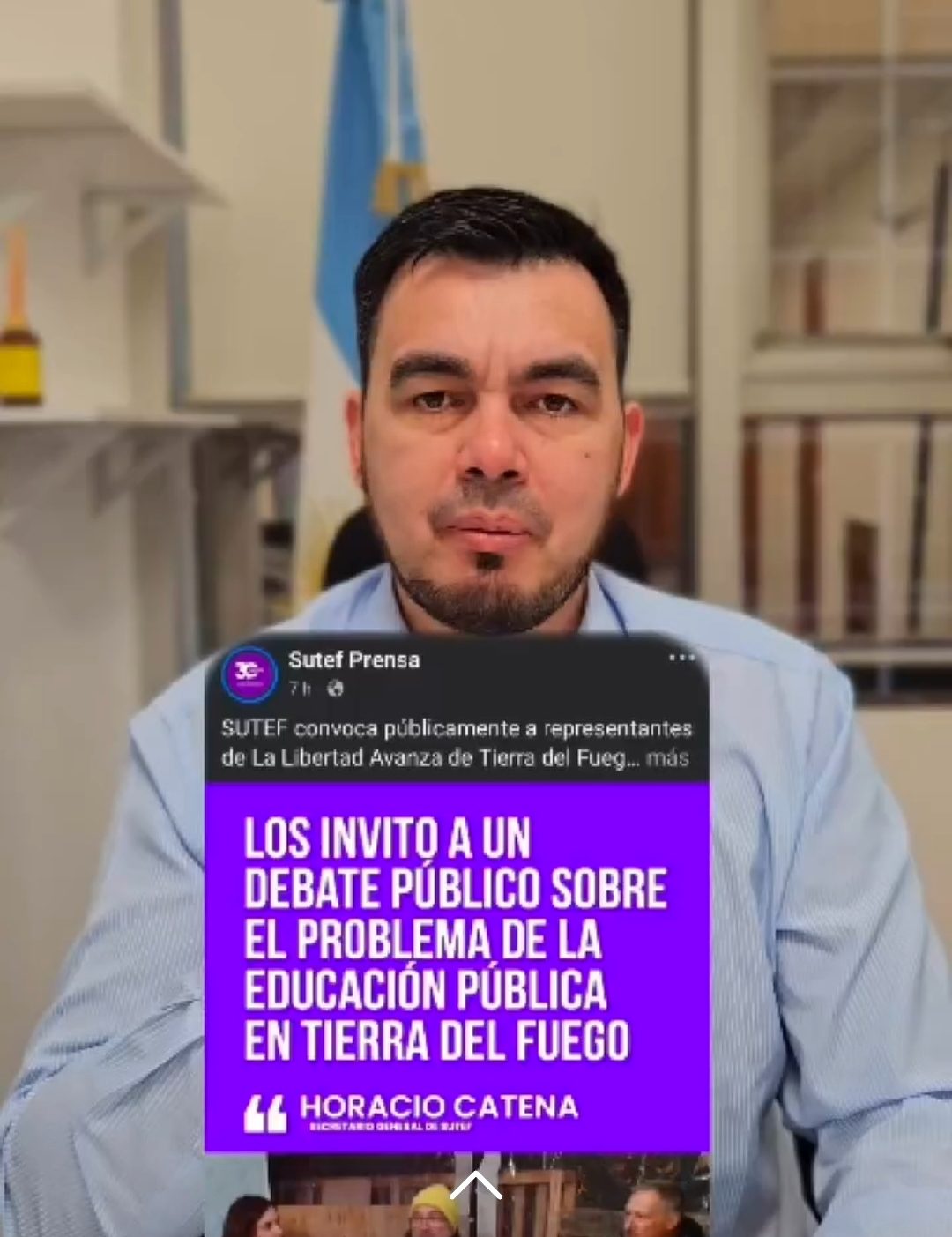 Cuestionan al gremio docente SUTEF por el dictado de clases y el debate educativo en Tierra del Fuego