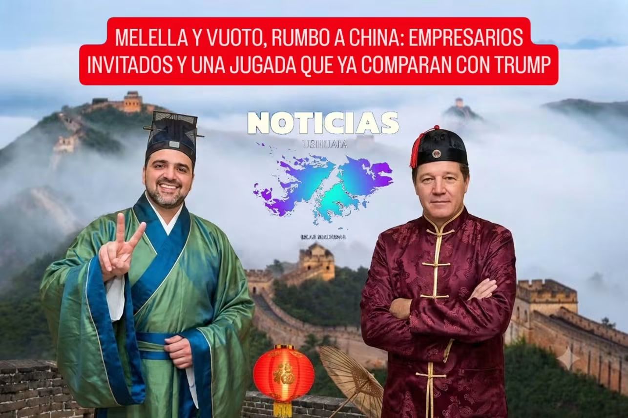 MELELLA Y VUOTO, RUMBO A CHINA: EMPRESARIOS INVITADOS Y UNA JUGADA QUE YA COMPARAN CON TRUMP