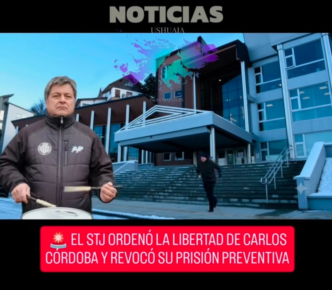  EL STJ ORDENÓ LA LIBERTAD DE CARLOS CÓRDOBA Y REVOCÓ SU PRISIÓN PREVENTIVA