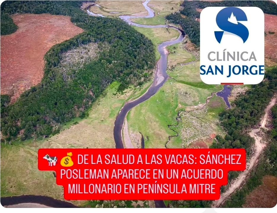 🐄💰 DE LA SALUD A LAS VACAS: SÁNCHEZ POSLEMAN APARECE EN UN ACUERDO MILLONARIO EN PENÍNSULA MITRE