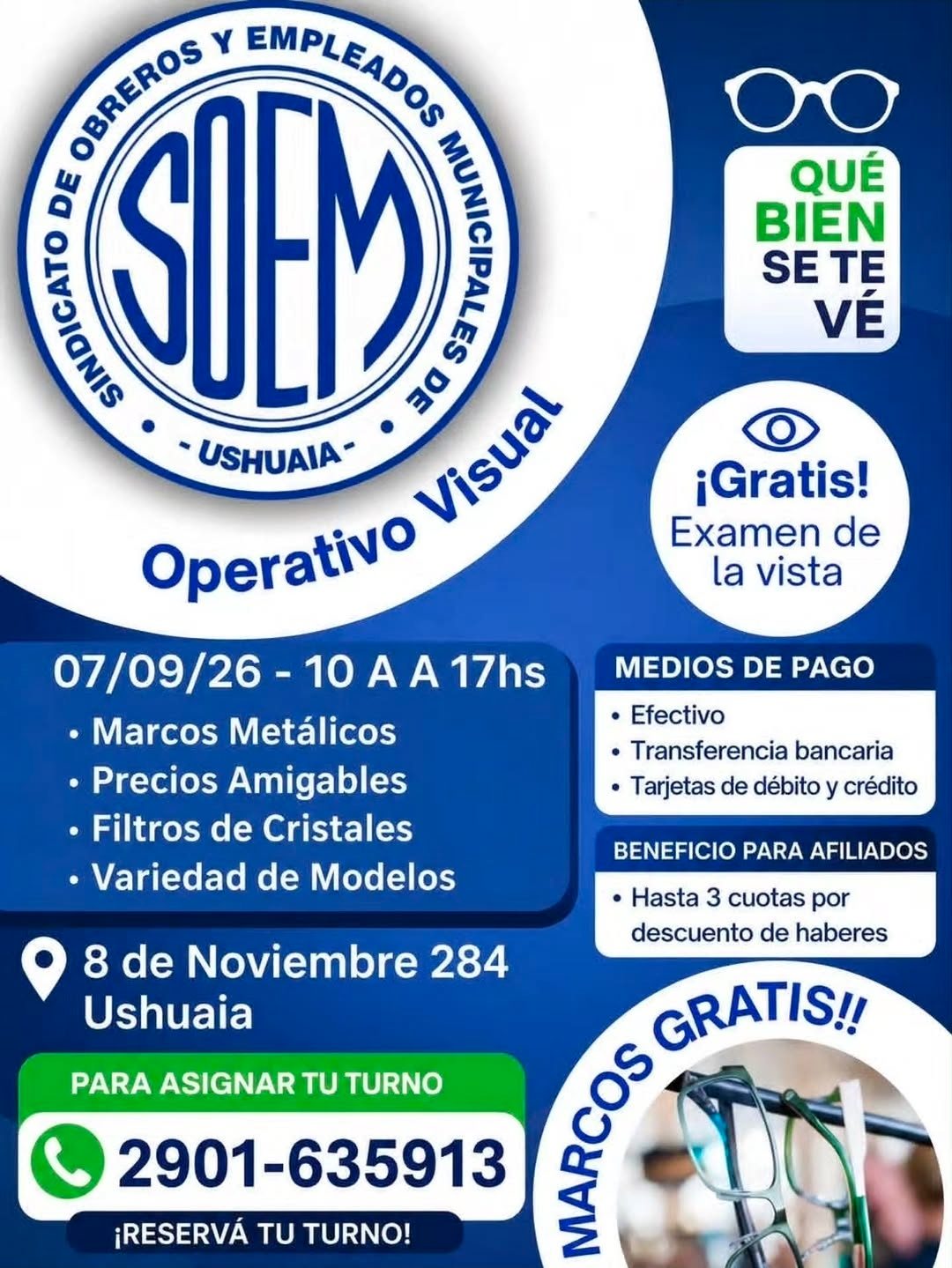 👓✨ EN SEPTIEMBRE LLEGA UN NUEVO OPERATIVO VISUAL