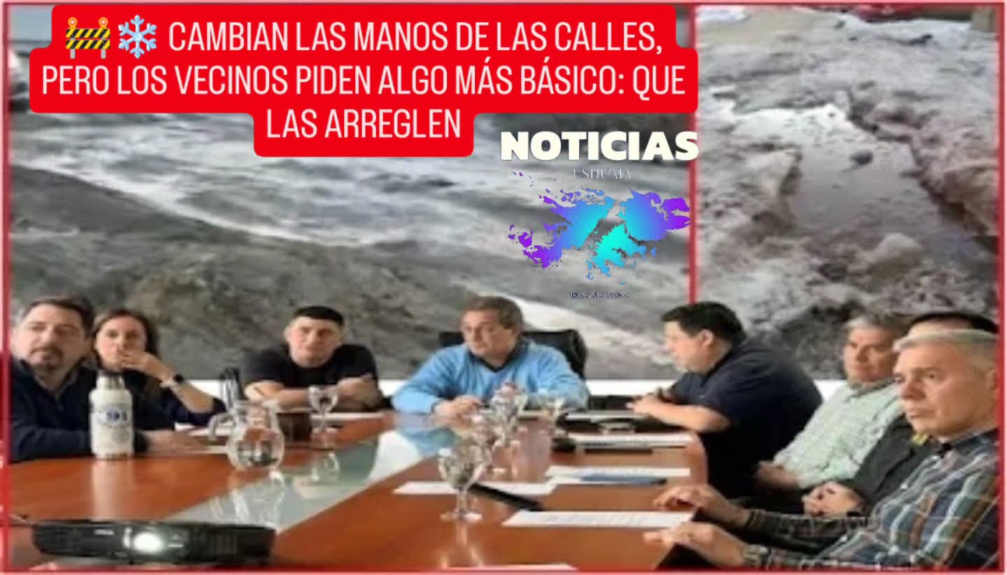 ❄️ CAMBIAN LAS MANOS DE LAS CALLES, PERO LOS VECINOS PIDEN ALGO MÁS BÁSICO: QUE LAS ARREGLEN