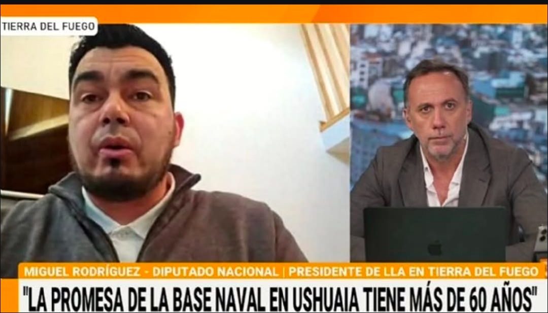⚓🇦🇷 RODRÍGUEZ: “LA BASE NAVAL NO BENEFICIARÁ SOLO A USHUAIA, REQUERIRÁ MANO DE OBRA Y EMPRESAS LOCALES”