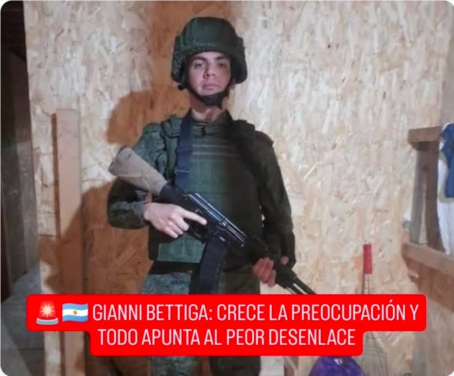 🚨🇦🇷 GIANNI BETTIGA: CRECE LA PREOCUPACIÓN Y TODO APUNTA AL PEOR DESENLACE