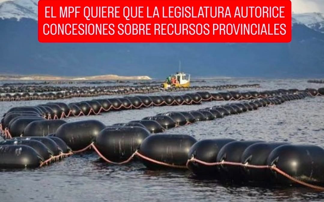 EL MPF QUIERE QUE LA LEGISLATURA AUTORICE CONCESIONES SOBRE RECURSOS PROVINCIALES