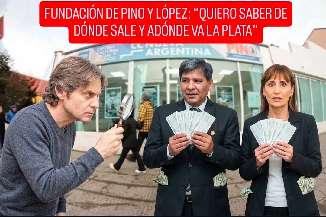 SCIURANO PONE LA LUPA SOBRE LA FUNDACIÓN DE PINO Y LÓPEZ: “QUIERO SABER DE DÓNDE SALE Y ADÓNDE VA LA PLATA”