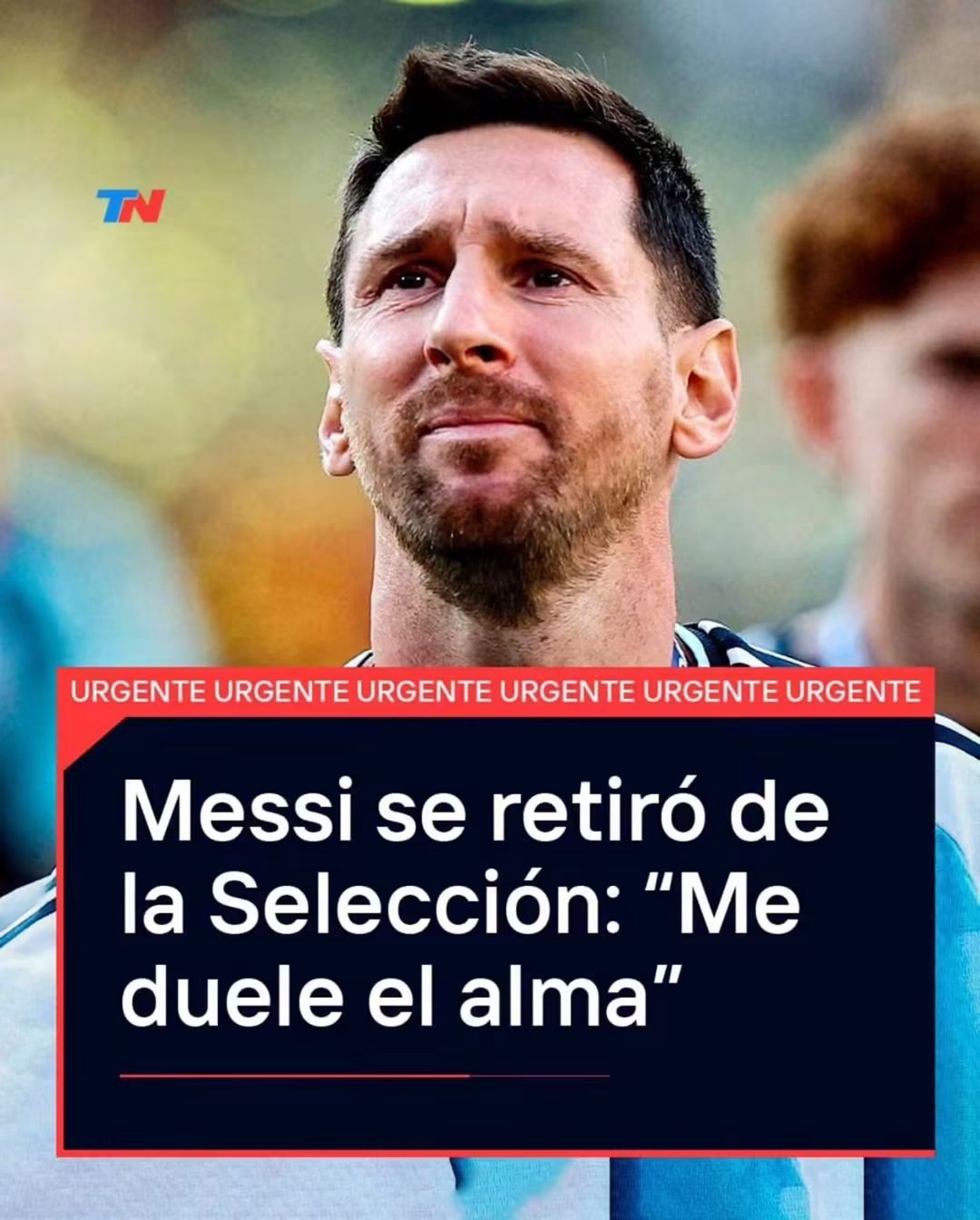 🇦🇷💔 MESSI ANUNCIÓ SU RETIRO DEFINITIVO DE LA SELECCIÓN ARGENTINA